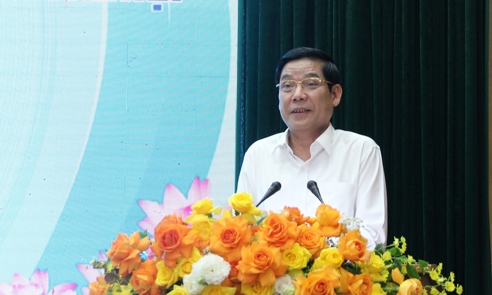  Các đồng chí lãnh đạo tỉnh Bắc Giang gặp mặt, đối thoại với doanh nghiệp