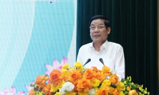 Các đồng chí lãnh đạo tỉnh Bắc Giang gặp mặt, đối thoại với doanh nghiệp