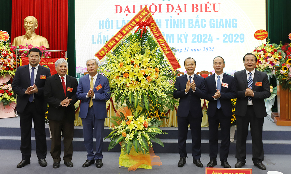  Hội Làm vườn tỉnh Bắc Giang tổ chức Đại hội đại biểu lần thứ VI, nhiệm kỳ 2024-2029