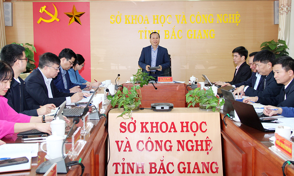  Tập trung thực hiện tốt nhiệm vụ phát triển khoa học, công nghệ, đổi mới sáng tạo