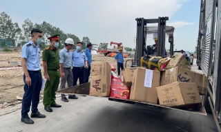 Bắc Giang: Tiêu hủy tang vật vi phạm hành chính