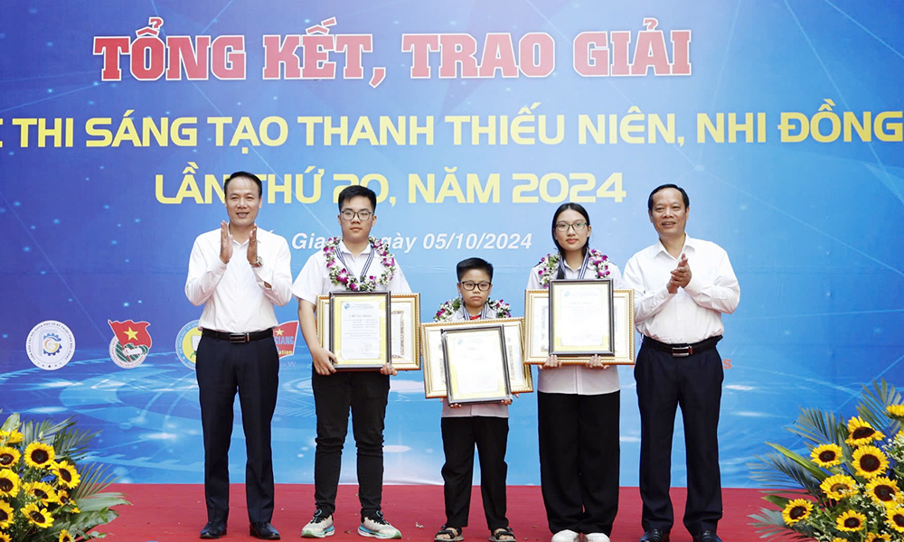  Sức hút từ Cuộc thi Sáng tạo thanh thiếu niên, nhi đồng tỉnh Bắc Giang