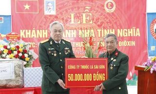 Bắc Giang: Khánh thành “Nhà tình nghĩa” tặng thương binh Doãn Cương Thường