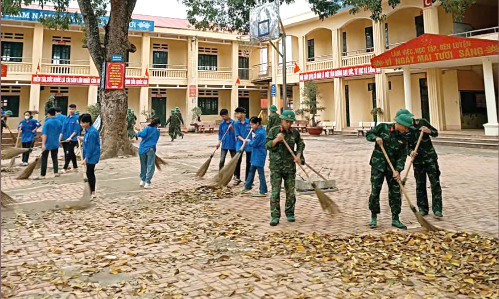  Tuổi trẻ Quân đoàn 12 sôi nổi hưởng ứng Tháng Thanh niên