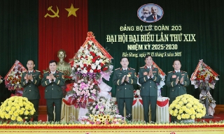 Đảng bộ Lữ đoàn 203 (Quân đoàn 12) tổ chức Đại hội đại biểu lần thứ XIX