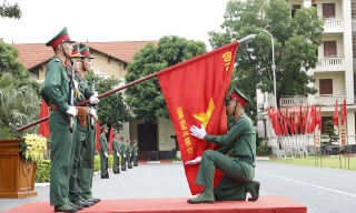 Trung đoàn 831 tổ chức tuyên thệ chiến sĩ mới