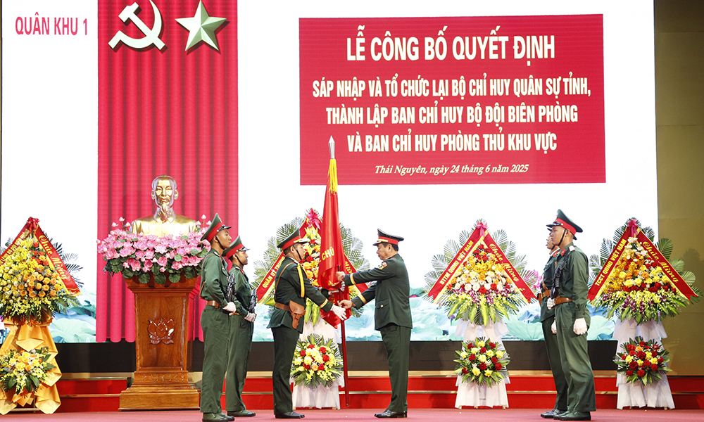  Quân khu 1: Thành lập Ban Chỉ huy Bộ đội biên phòng và Ban Chỉ huy phòng thủ khu vực