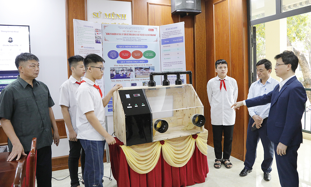 Thị xã Việt Yên: Tiếp tục triển khai hiệu quả Cuộc thi Sáng tạo thanh thiếu niên, nhi đồng