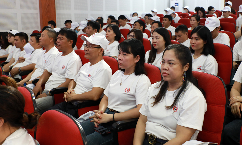 Bắc Giang: Mít tinh hưởng ứng Ngày Thế giới không thuốc lá và Tuần lễ Quốc gia không thuốc lá