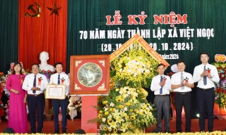 Xã Việt Ngọc kỷ niệm 70 năm ngày thành lập