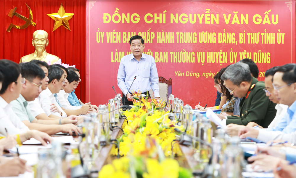  Tập trung thực hiện công tác sắp xếp đơn vị hành chính, tháo gỡ vướng mắc tại các dự án trọng điểm