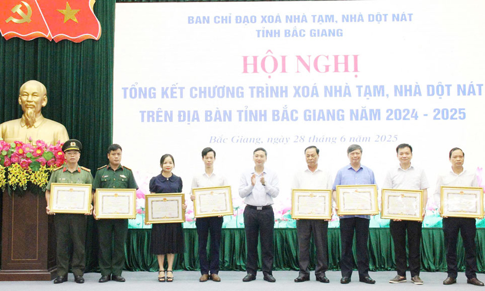  Bắc Giang hoàn thành chương trình xóa nhà tạm, nhà dột nát năm 2025