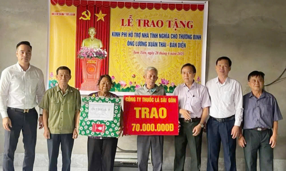  Yên Thế: Trao nhà tình nghĩa cho thương binh Lương Xuân Thái