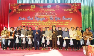 Công an tỉnh Bắc Giang tổ chức chương trình “Xuân tình nguyện - Tết yêu thương” tại Sơn Động