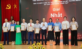 Bắc Giang: Trao 33 giải cho tập thể, cá nhân có tác phẩm xuất sắc trong cuộc thi về an ninh mạng