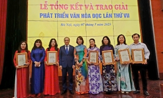 Bắc Giang có hai điển hình được trao Giải thưởng Phát triển văn hóa đọc năm 2024