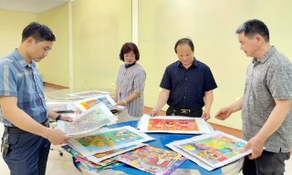 Bắc Giang: 73 tập thể, cá nhân đoạt giải thưởng mỹ thuật thiếu nhi 