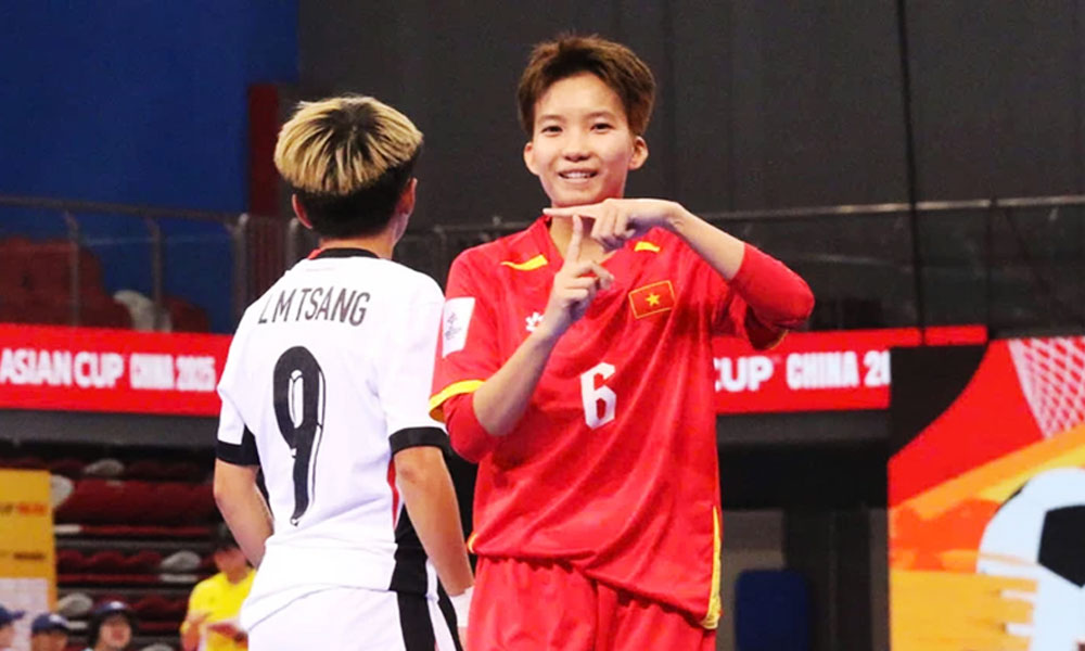  Đội tuyển futsal nữ Việt Nam thắng kịch tính trận mở màn Vòng chung kết châu Á 2025