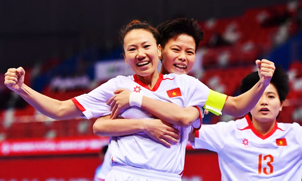  Thắng đậm Philippines, tuyển futsal nữ Việt Nam mở cánh cửa dự World Cup