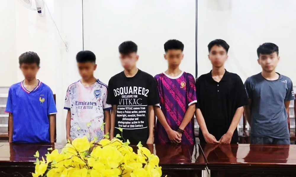  Bắt nhóm thiếu niên gây ra loạt vụ trộm xe máy ở Nghệ An