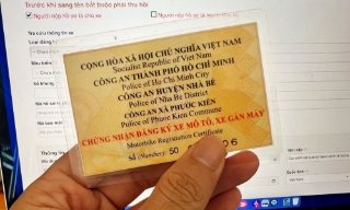 Thành phố Hồ Chí Minh thí điểm mua bán xe cũ qua VNeID