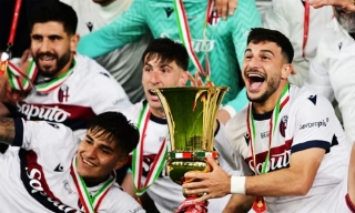 Bologna vô địch Cúp quốc gia Italy