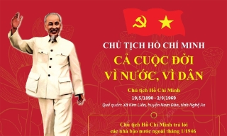 Chủ tịch Hồ Chí Minh - Cả cuộc đời vì nước, vì dân