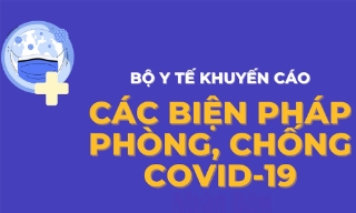 Bộ Y tế khuyến cáo các biện pháp phòng, chống Covid-19