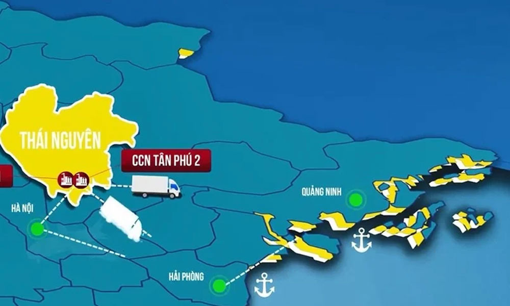  Tỉnh Thái Nguyên sắp có 2 cụm công nghiệp hơn 1.200 tỷ đồng tại Phổ Yên