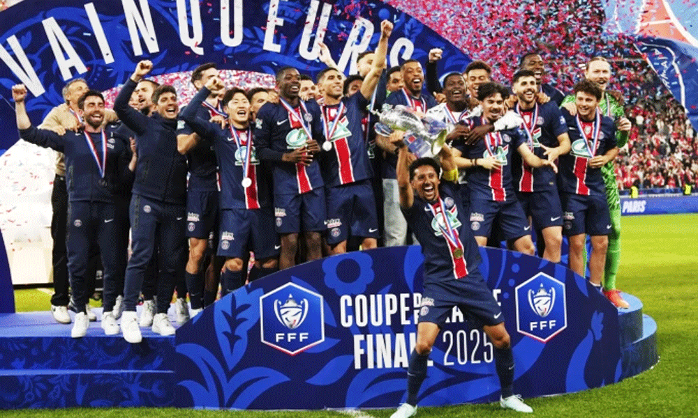  PSG hoàn tất cú ăn 3 quốc nội
