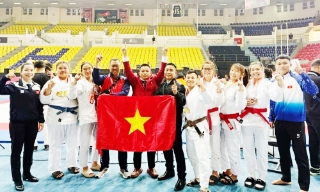 Jujitsu Việt Nam giành 7 Huy chương Vàng châu Á