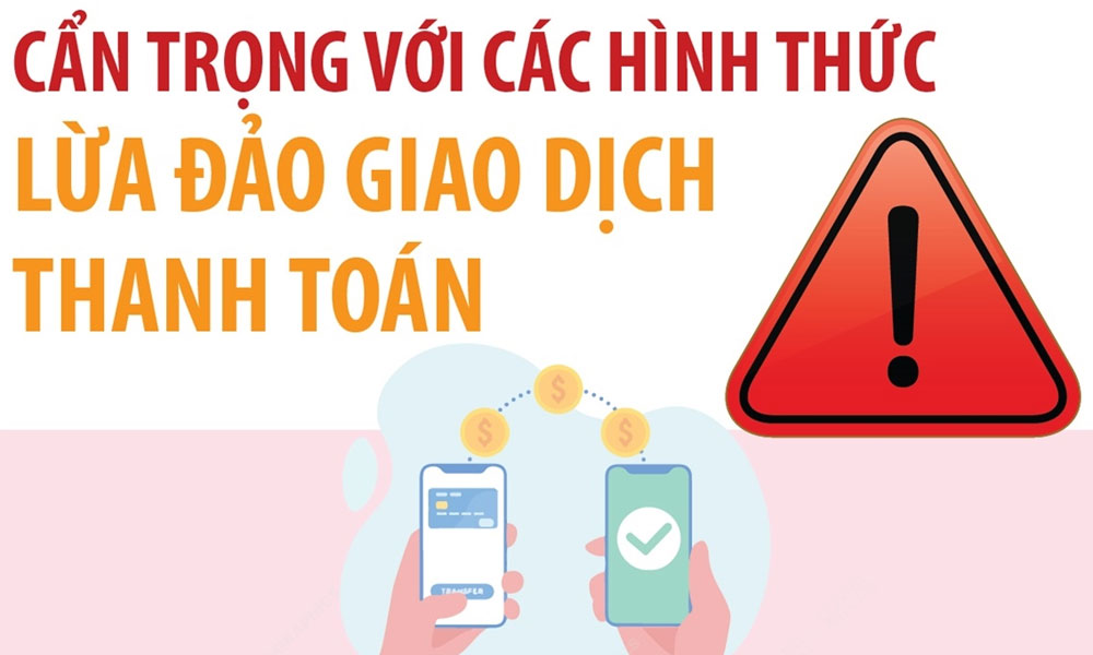 Cẩn trọng với các hình thức lừa đảo giao dịch thanh toán