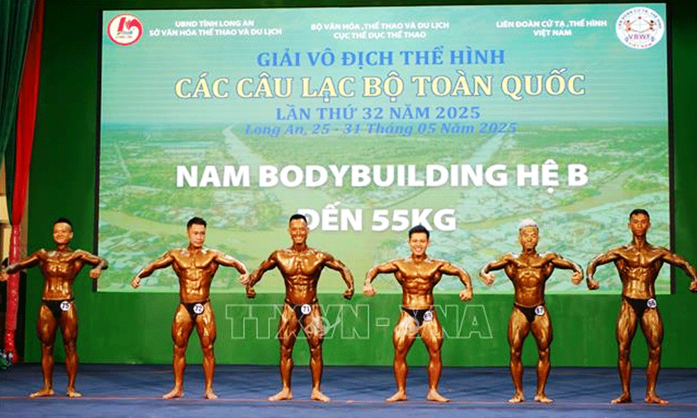  Khai mạc Giải vô địch Thể hình toàn quốc năm 2025