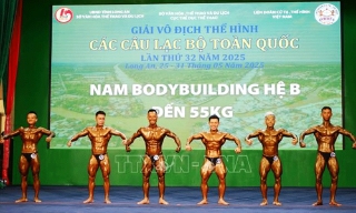 Khai mạc Giải vô địch Thể hình toàn quốc năm 2025