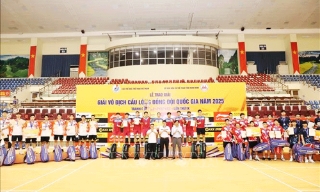 Bế mạc Giải vô địch Cầu lông đồng đội quốc gia năm 2025