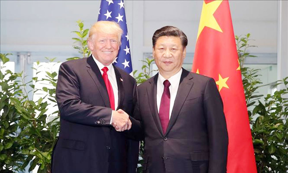  Lãnh đạo Mỹ và Trung Quốc thảo luận về vấn đề thương mại
