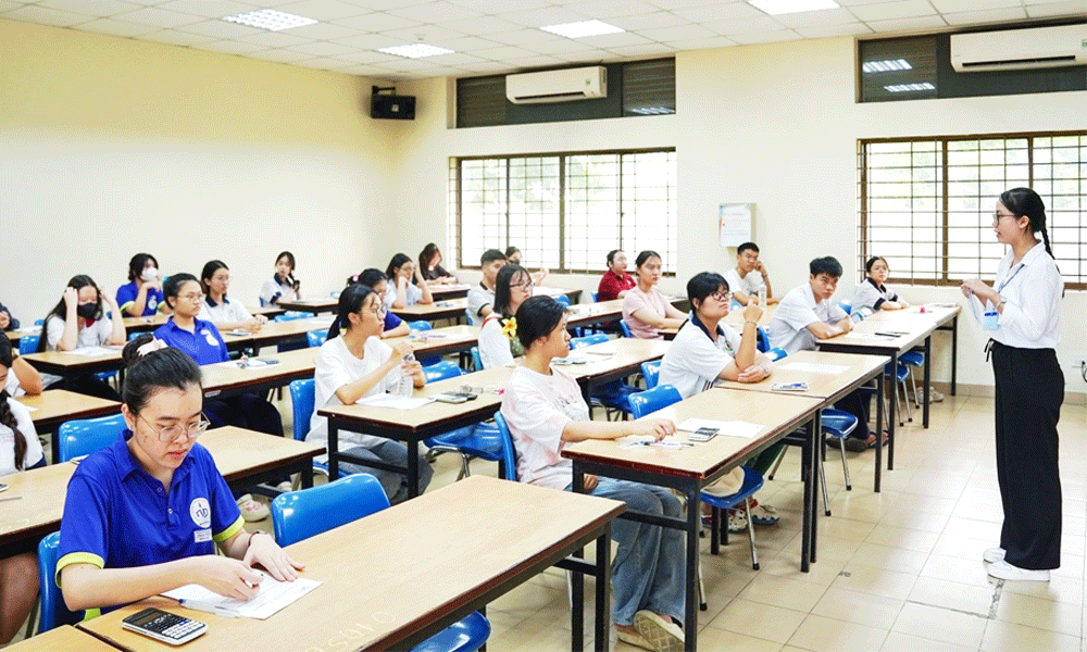  75 thí sinh thi đánh giá năng lực phải chịu thiệt vì lỗi giám thị