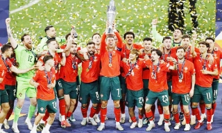 Ronaldo ghi bàn, Bồ Đào Nha vô địch UEFA Nations League