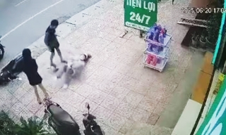 Công an xác minh clip đối tượng hành hung 2 cô gái ở huyện Hiệp Hòa