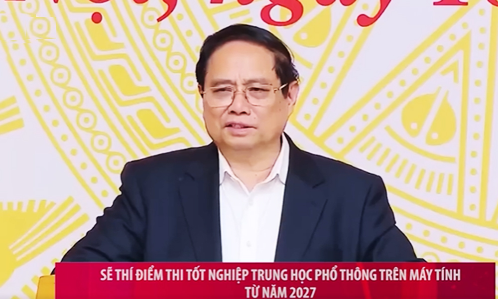  Sẽ thí điểm thi tốt nghiệp Trung học phổ thông trên máy tính từ năm 2027
