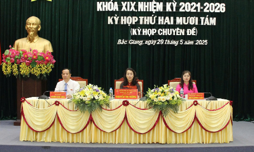 Kỳ họp thứ 28, HĐND tỉnh Bắc Giang khóa XIX thông qua 13 nghị quyết quan trọng