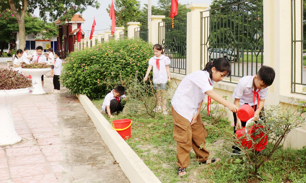  Nâng cao ý thức bảo vệ môi trường cho học sinh