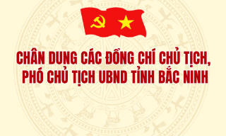 Chân dung các đồng chí Chủ tịch, Phó Chủ tịch UBND tỉnh Bắc Ninh