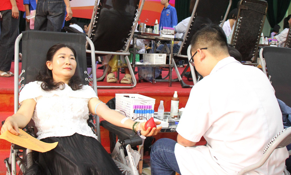 Việt Yên: Tiếp nhận hơn 2 nghìn đơn vị máu an toàn